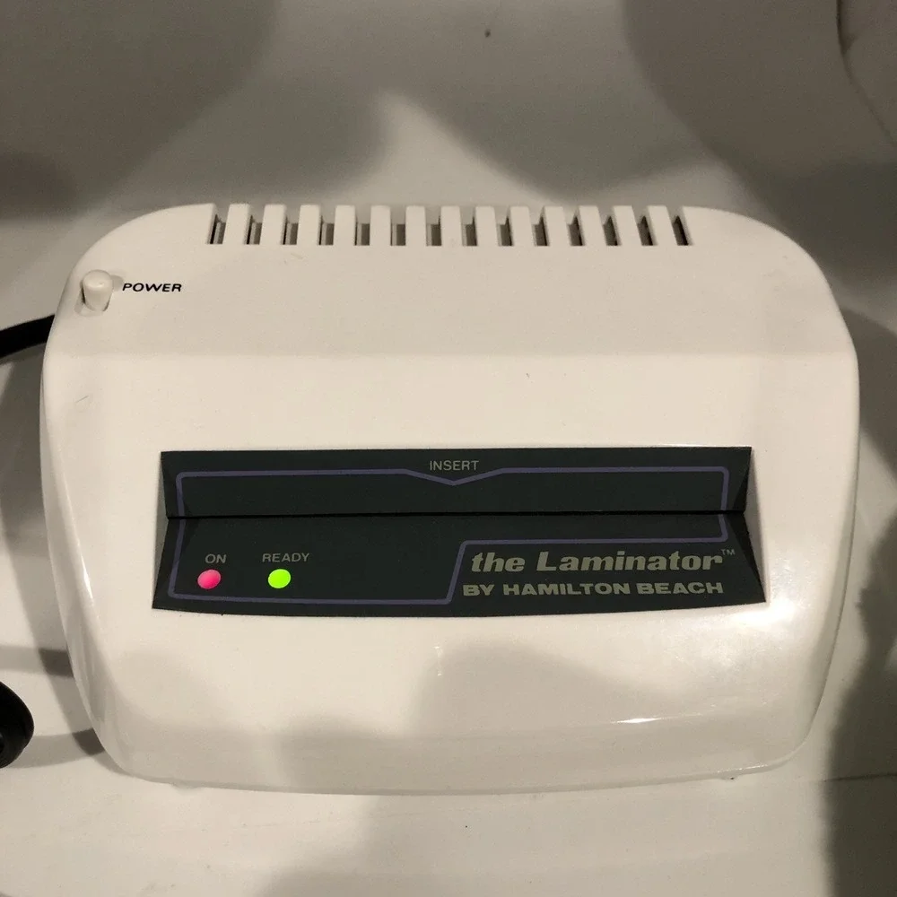 Hamilton Beach 470W The Laminator Tested With 8 Sleeves